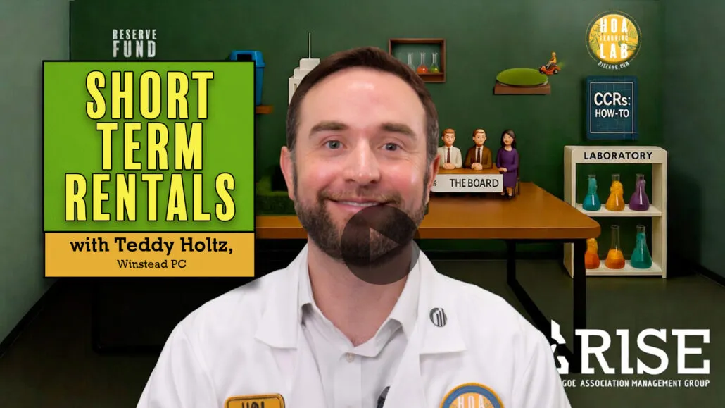 Short-Term Rentals in an HOA Community